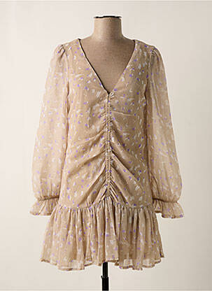 Rochie scurtă bej TIFFOSI femeie