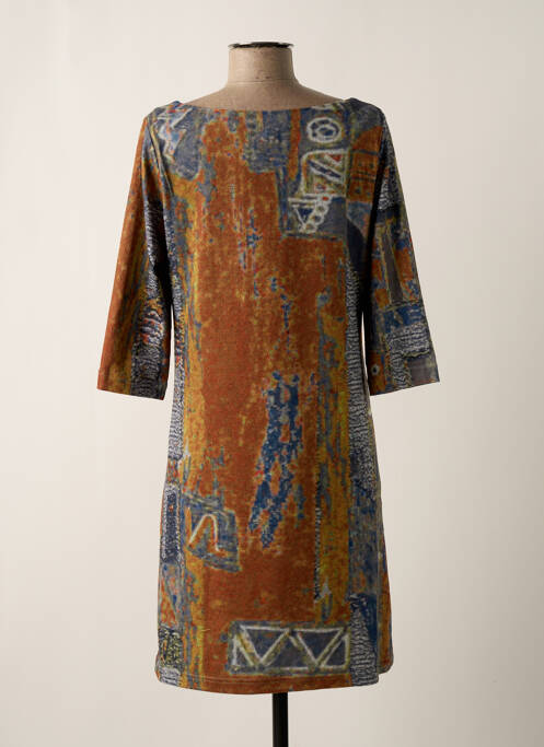 Rochie midi maro LULU.H femeie