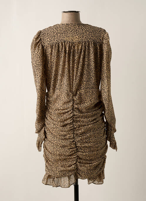 Rochie scurtă bej RETRO & ICONE femeie