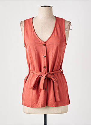 Top portocaliu TIFFOSI femeie