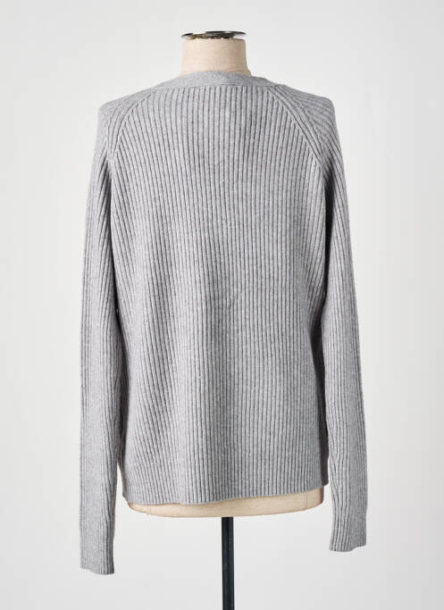 Vestă cu mâneci lungi gri LOU LOU BY NALO femeie