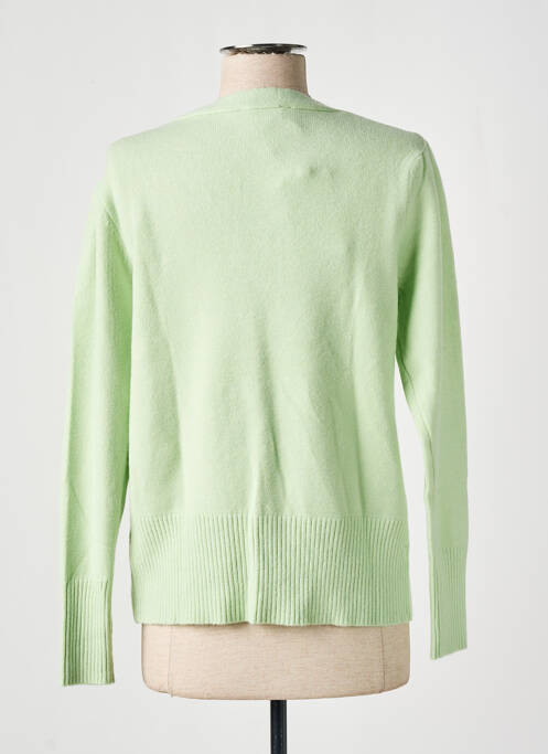 Vestă cu mâneci lungi verde LOU LOU BY NALO femeie