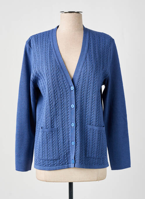 Vestă cu mâneci lungi albastru GRIFFON femeie