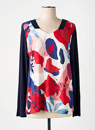 Tricou mâneci lungi mâneci lungi albastru MAE MAHE femeie
