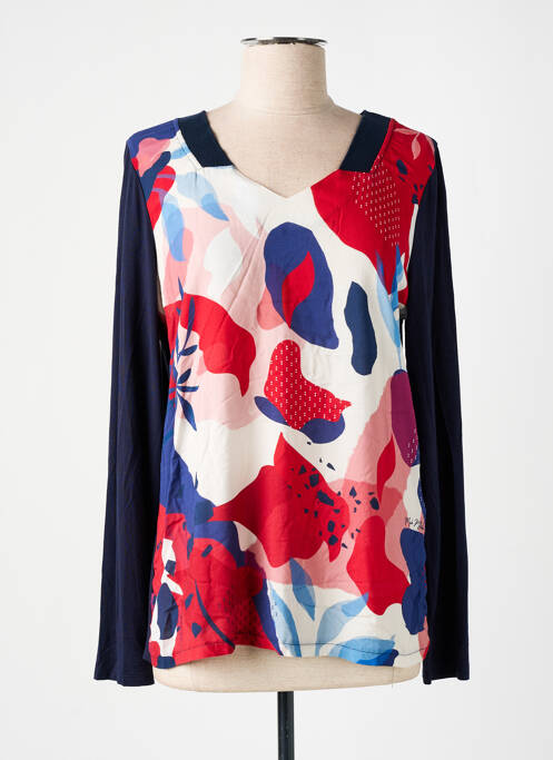 Tricou albastru MAE MAHE femeie