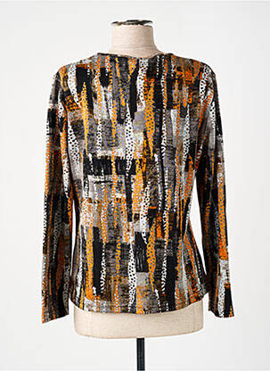 Tricou mâneci lungi mâneci lungi gri GUY DUBOUIS femeie