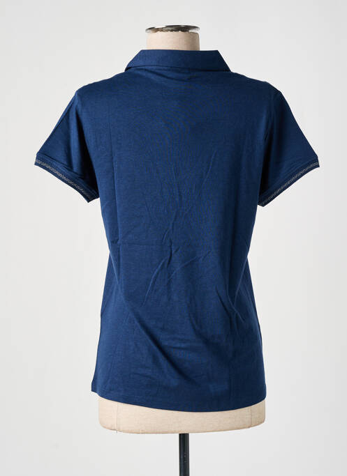 Tricou albastru ELLE EST OU LA MER femeie