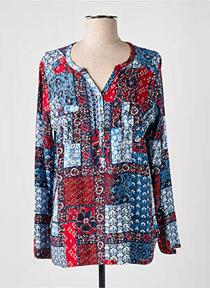 Tunică mâneci lungi albastru GRIFFON femeie