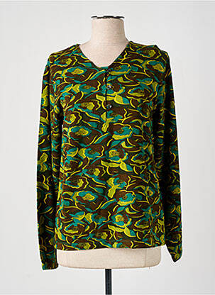 Tricou mâneci lungi mâneci lungi verde AGATHE & LOUISE femeie
