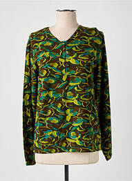 Tricou mâneci lungi mâneci lungi verde AGATHE & LOUISE femeie