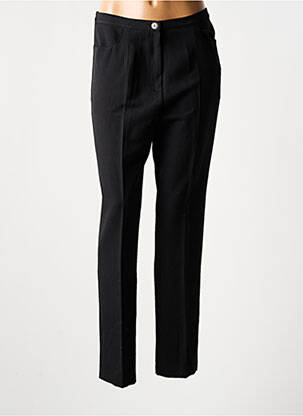 Pantalon slim elasticitate mărime normală negru GRIFFON femeie