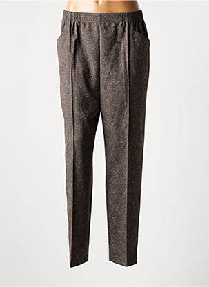Pantalon slim talie elastică mărime normală gri GRIFFON femeie