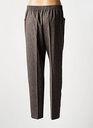 Pantalon slim talie elastică mărime normală gri GRIFFON femeie