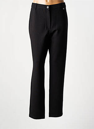 Pantalon drept elasticitate talie înaltă negru LCDN femeie