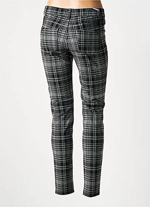 Pantalon slim elasticitate gri LCDN femeie