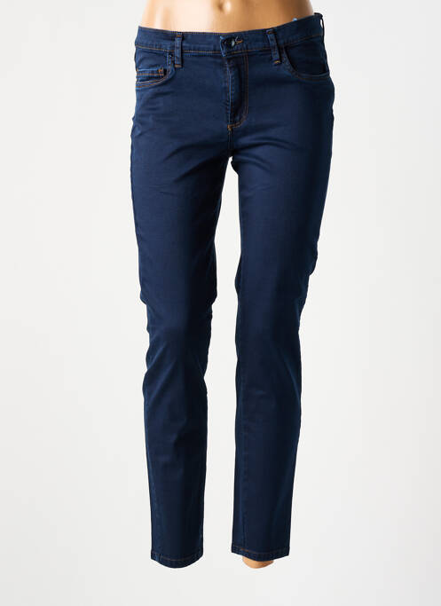 Blugi cu croială slim albastru LCDN femeie