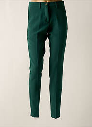 Pantalon slim elasticitate talie înaltă verde LCDN femme
