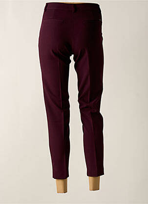 Pantalon 7/8 talie înaltă talie înaltă violet LCDN femeie