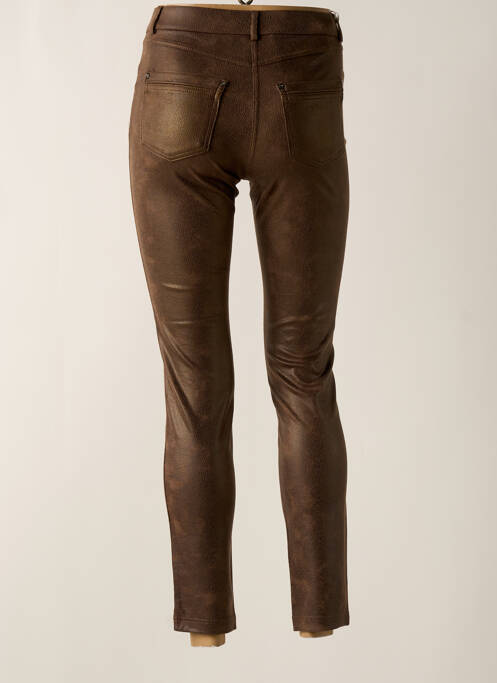 Pantalon 7/8 maro LCDN femeie