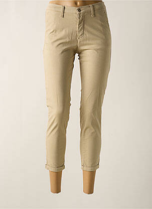 Pantalon 7/8 elasticitate mărime normală verde LCDN femeie