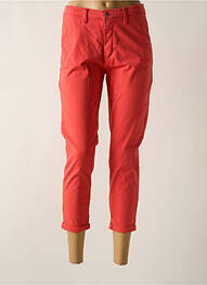 Pantalon 7/8 elasticitate mărime normală portocaliu LCDN femme