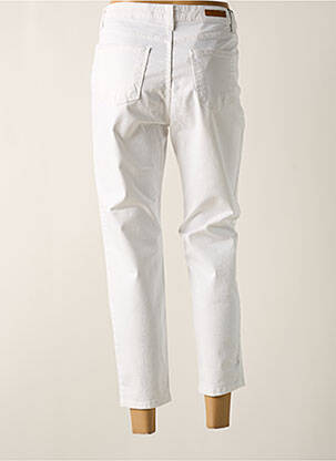 Pantalon 7/8 elasticitate mărime normală alb LCDN femeie