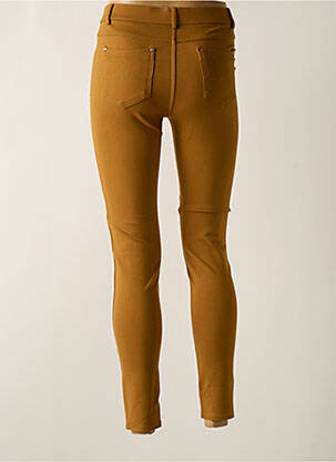 Pantalon 7/8 elasticitate mărime normală galben LCDN femeie