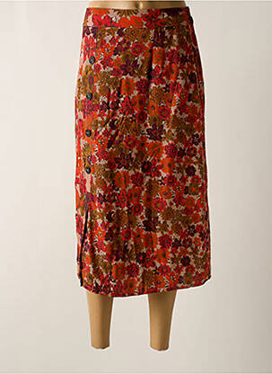 Fustă midi portocaliu AGATHE & LOUISE femeie