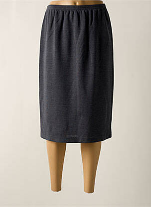 Fustă midi gri GRIFFON femeie