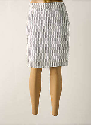 Fustă midi alb MAE MAHE femeie