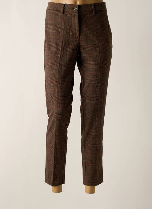 Pantalon 7/8 maro LCDN femeie