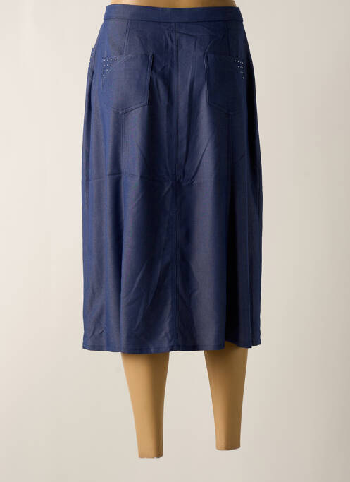 Fustă midi albastru GUY DUBOUIS femeie
