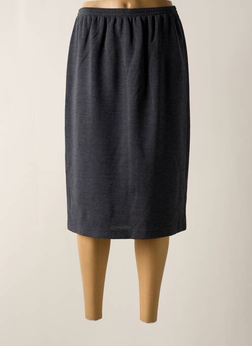 Fustă midi gri GRIFFON femeie