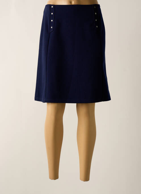 Fustă midi albastru MAE MAHE femeie