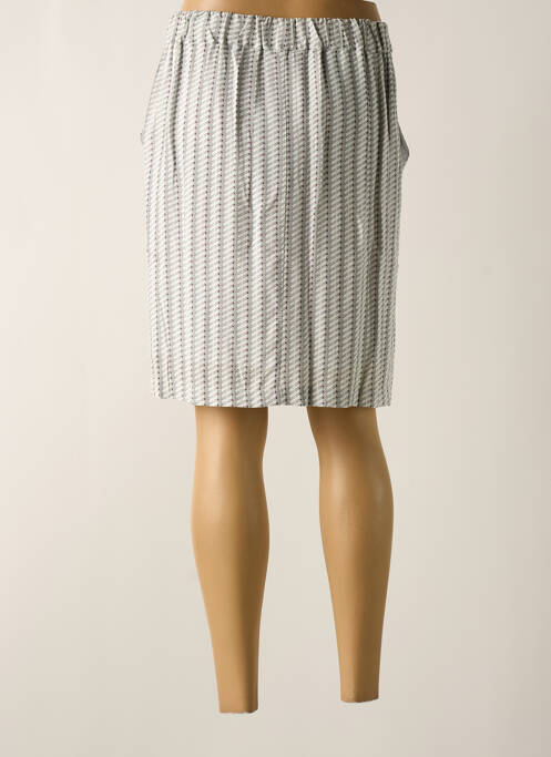 Fustă midi alb MAE MAHE femeie