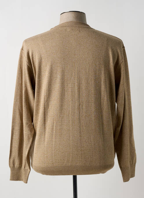 Vestă cu mâneci lungi bej EASY LINE bărbat