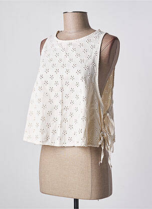 Top bej INTUITION femeie