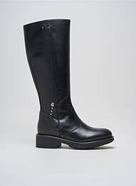 Cizme material neted toc de 4 la 6 cm negru NERO GIARDINI femme