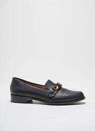 Mocasini țesătură satinată toc plat până la 3 cm negru EMILIE KARSTON femme