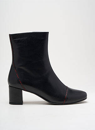 Botine/ghete material neted toc de 4 la 6 cm negru XAVIER DANAUD femeie