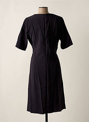 Rochie midi mâneci scurte mâneci scurte negru ARTLOVE femeie