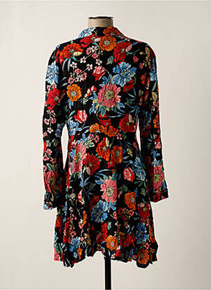 Rochie midi imprimeu floral mâneci lungi negru JOWELL femeie