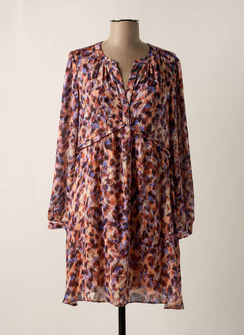 Rochie midi portocaliu ORFEO femeie