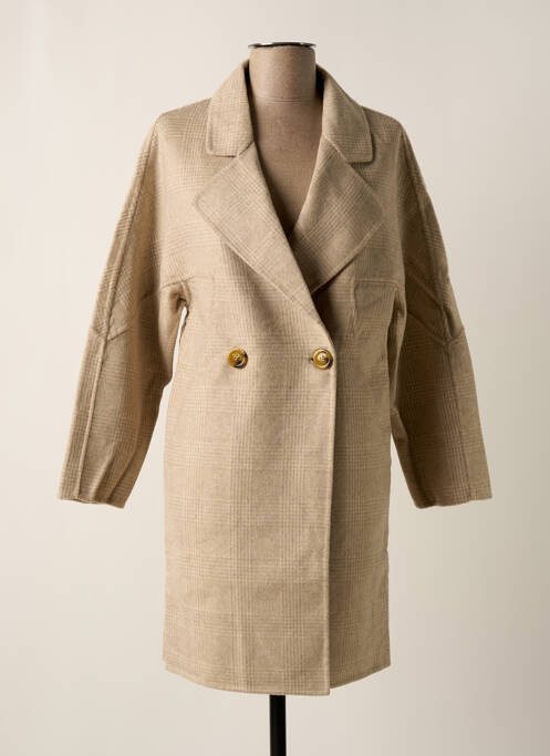 Palton lung bej ARTLOVE femeie