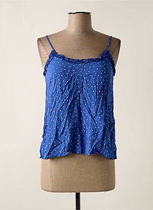 Top albastru GRACE & MILA femeie