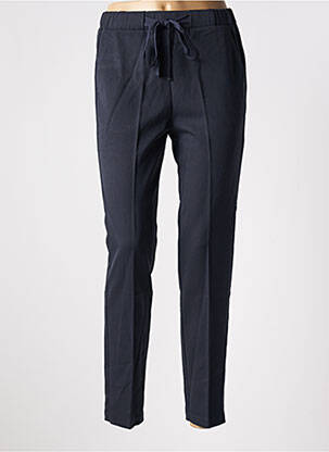 Pantalon slim talie elastică albastru GRACE & MILA femeie