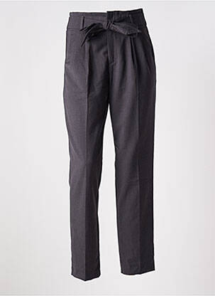 Pantalon talie înaltă talie înaltă gri GRACE & MILA femeie