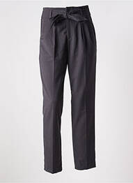 Pantalon buzunare talie înaltă gri GRACE & MILA femeie