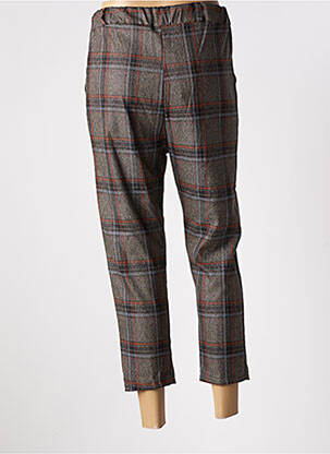 Pantalon 7/8 talie elastică gri JOHANNA PARIS femeie