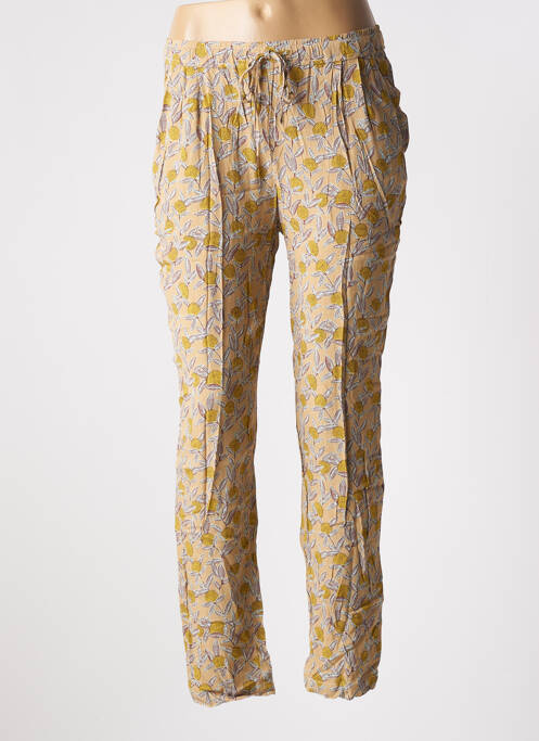 Pantalon slim bej ARTLOVE femeie